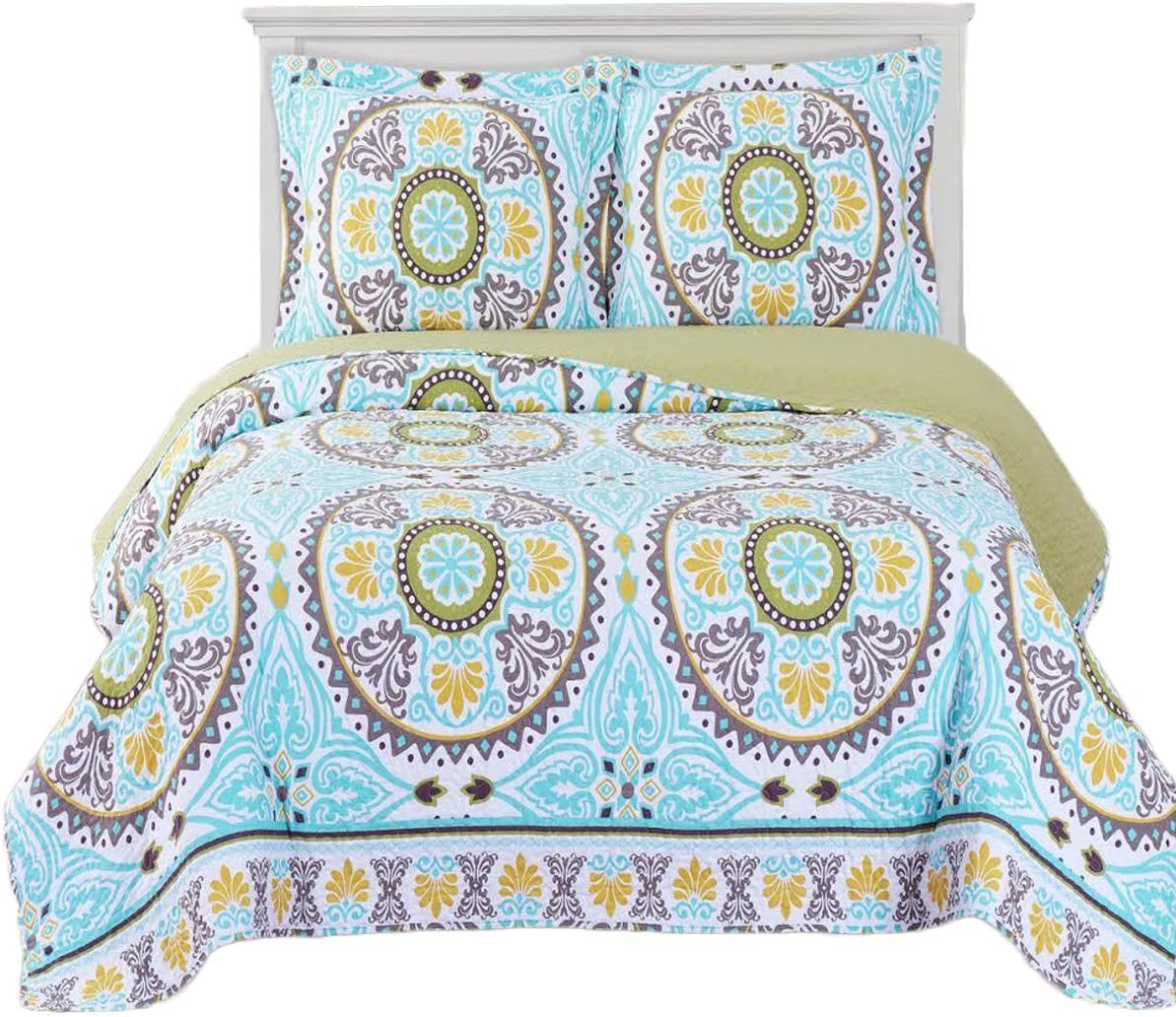 Colcha de microfibra estampada Annabel Luxury