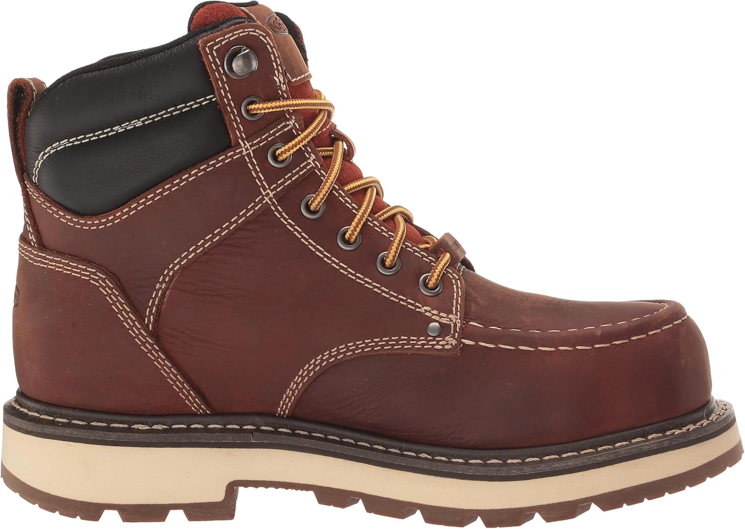 KEEN Utility Cincinnati – Botas de trabajo resistentes al agua con punta compuesta de 6 pulgadas para hombre, tacón de 90 grados