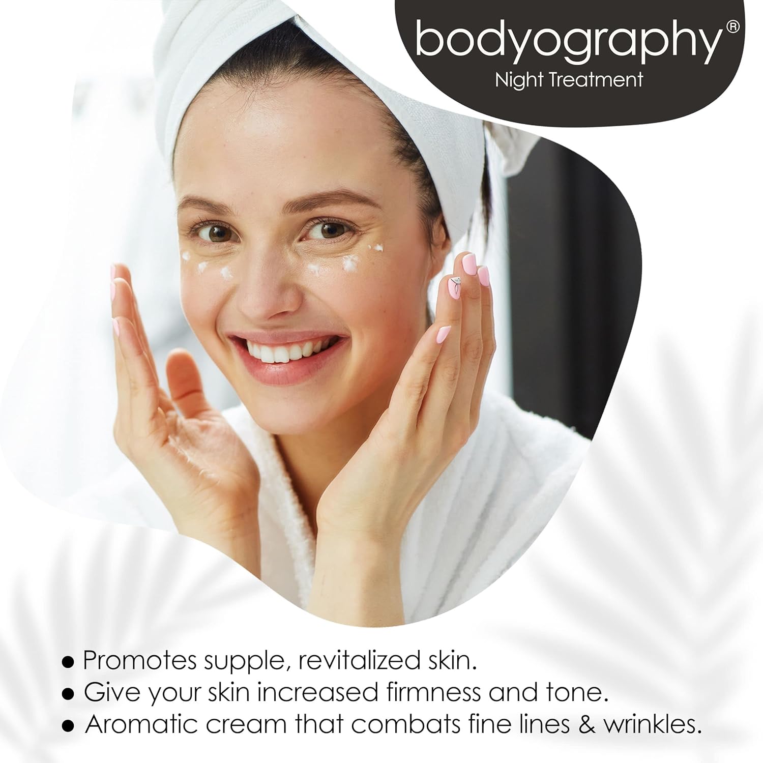 Bodyography Suero para ojos de tratamiento nocturno reduce las manchas oscuras, el acné, los ojos hinchados y las arrugas