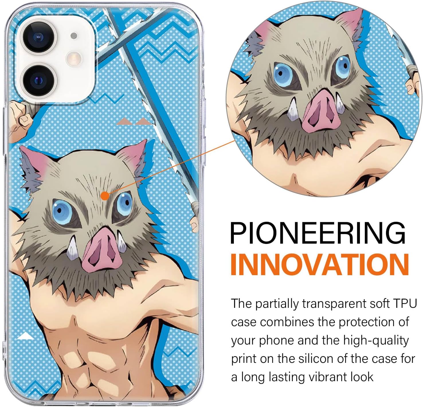 3 fundas transparentes de 6.1 pulgadas para iPhone 11, diseño de personajes de dibujos animados para mujeres, niñas, niños y hombres, TPU suave