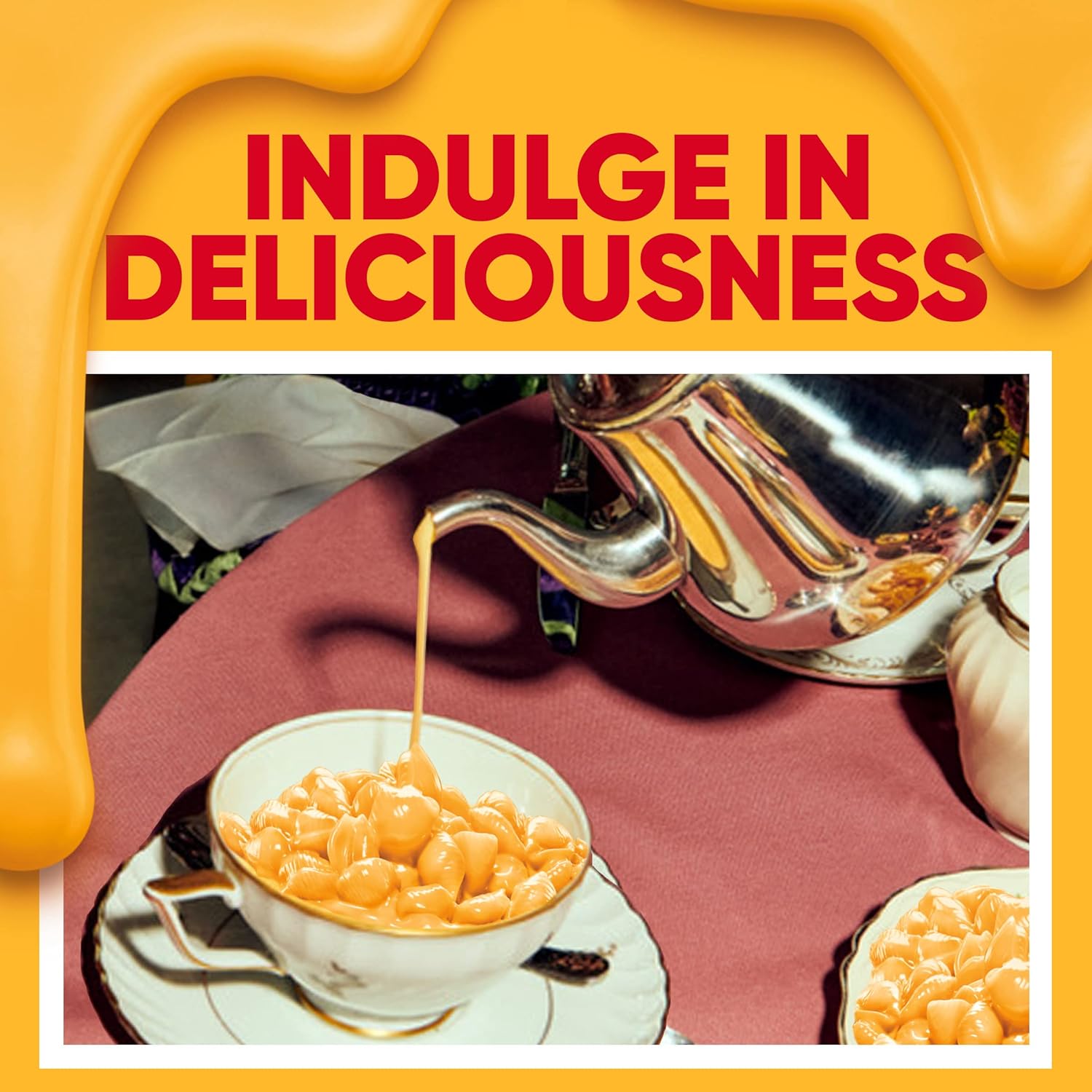 Velveeta Original Easy Mac Shells and Cheese- Taza grande (8 tazas para microondas)
