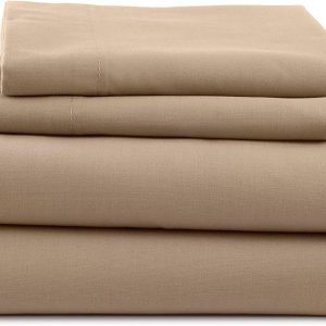 Martex Juego de sábanas de algodón de 225 hilos tamaño matrimonial de 3 piezas, 1 sábana bajera, 1 sábana encimera, 1 funda de almohada, suave, Martex Juego de sábanas de algodón de 225 hilos tamaño matrimonial de 3 piezas, 1 sábana bajera, 1 sábana encimera, 1 funda de almohada, suave,