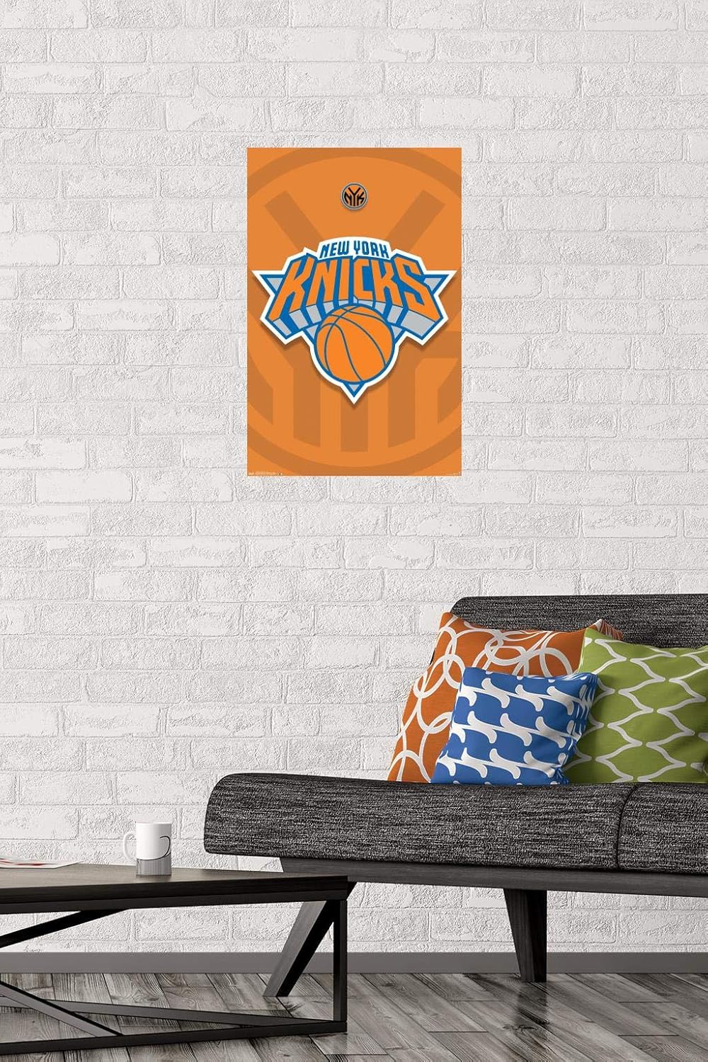 Trends International NBA New York Knicks – Logo 14 Wall Poster, 14.725″ x 22.375″, Premium Unframed Version