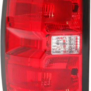 HECASA Luz trasera compatible con Chevy Silverado 2014-2018 1500 2500 3500 HD GMC Sierra 3500 HD modelos duales de repuesto para lámpara trasera HECASA Luz trasera compatible con Chevy Silverado 2014-2018 1500 2500 3500 HD GMC Sierra 3500 HD modelos duales de repuesto para lámpara trasera