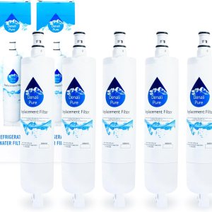 5-Pack repuesto Whirlpool ed2ghexnb06Filtro de agua para neveracompatible Whirlpool 4396508, 4396510nevera cartucho de filtro de agua 5-Pack repuesto Whirlpool ed2ghexnb06Filtro de agua para neveracompatible Whirlpool 4396508, 4396510nevera cartucho de filtro de agua