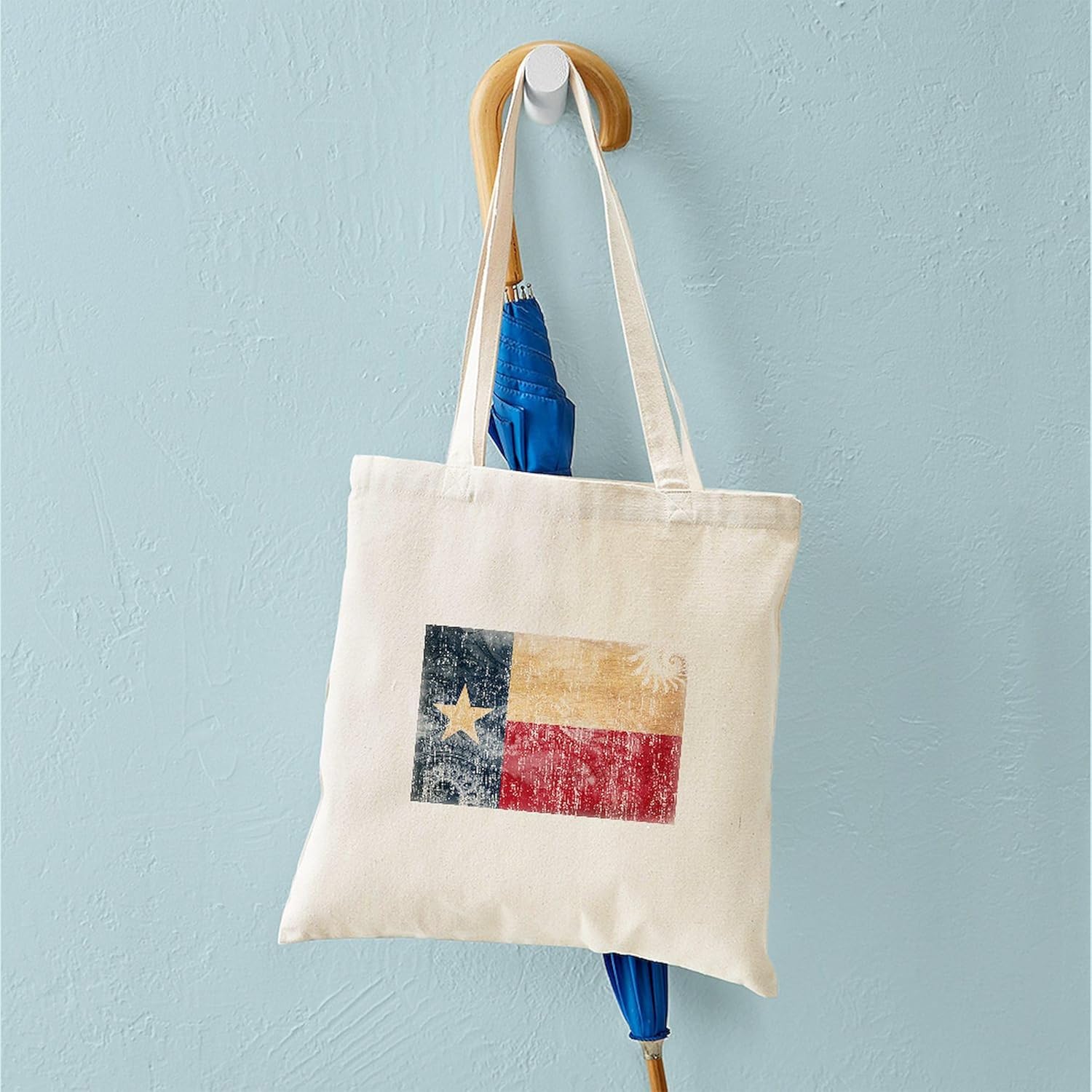 CafePress Texas Bluebonnets Tote Bag Canvas Tote
