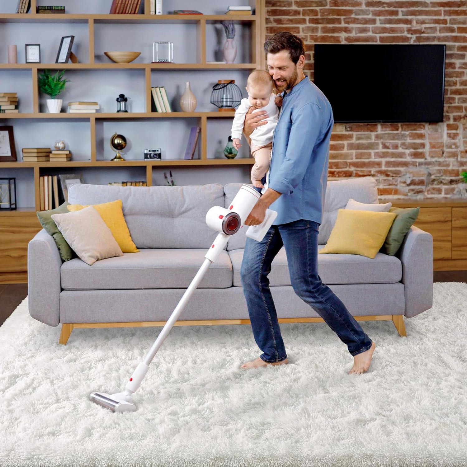 Homore – Alfombra mullida de lujo para áreas modernas, para dormitorio, sala de estar, alfombra súper suave y cómoda, lindas alfombras para niños,