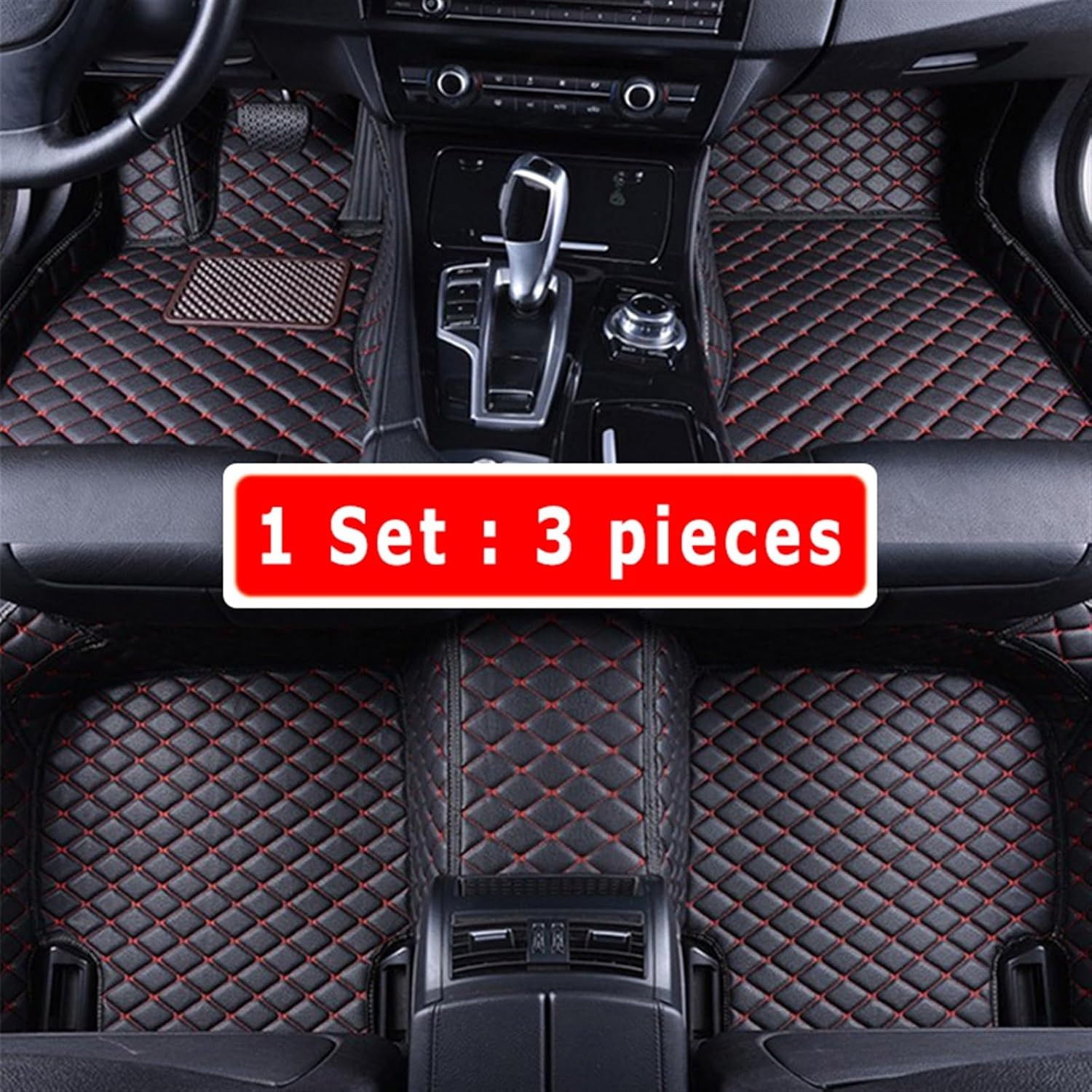 Tapete de coche para BYD Song Plus EV 2021 2022 2023, alfombras interiores de automóvil, fundas de estilo, accesorios para alfombras, almohadillas