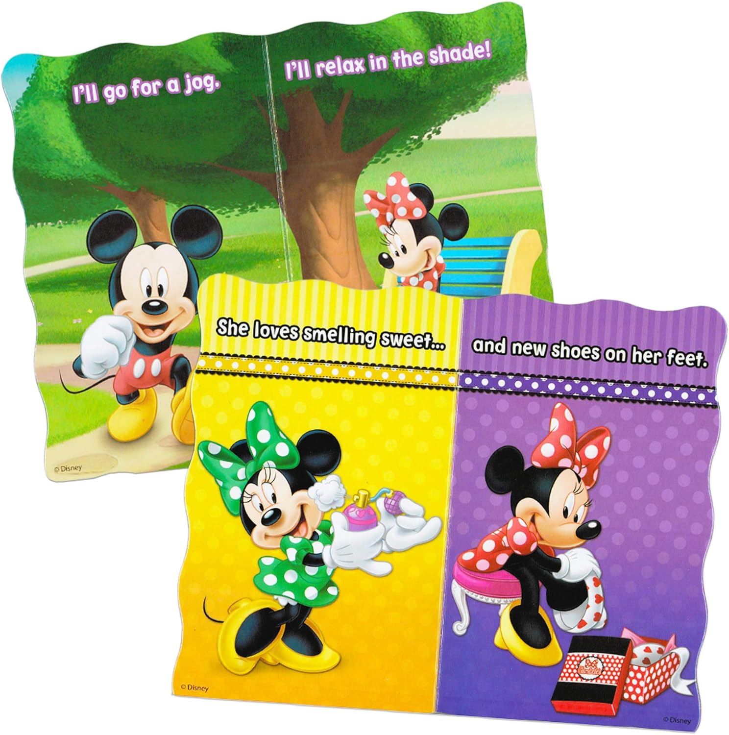 Libros de Disney para niños pequeños de 1 a 3 a 8 años de Disney con Mickey y Minnie Mouse, paquete de My First Stories