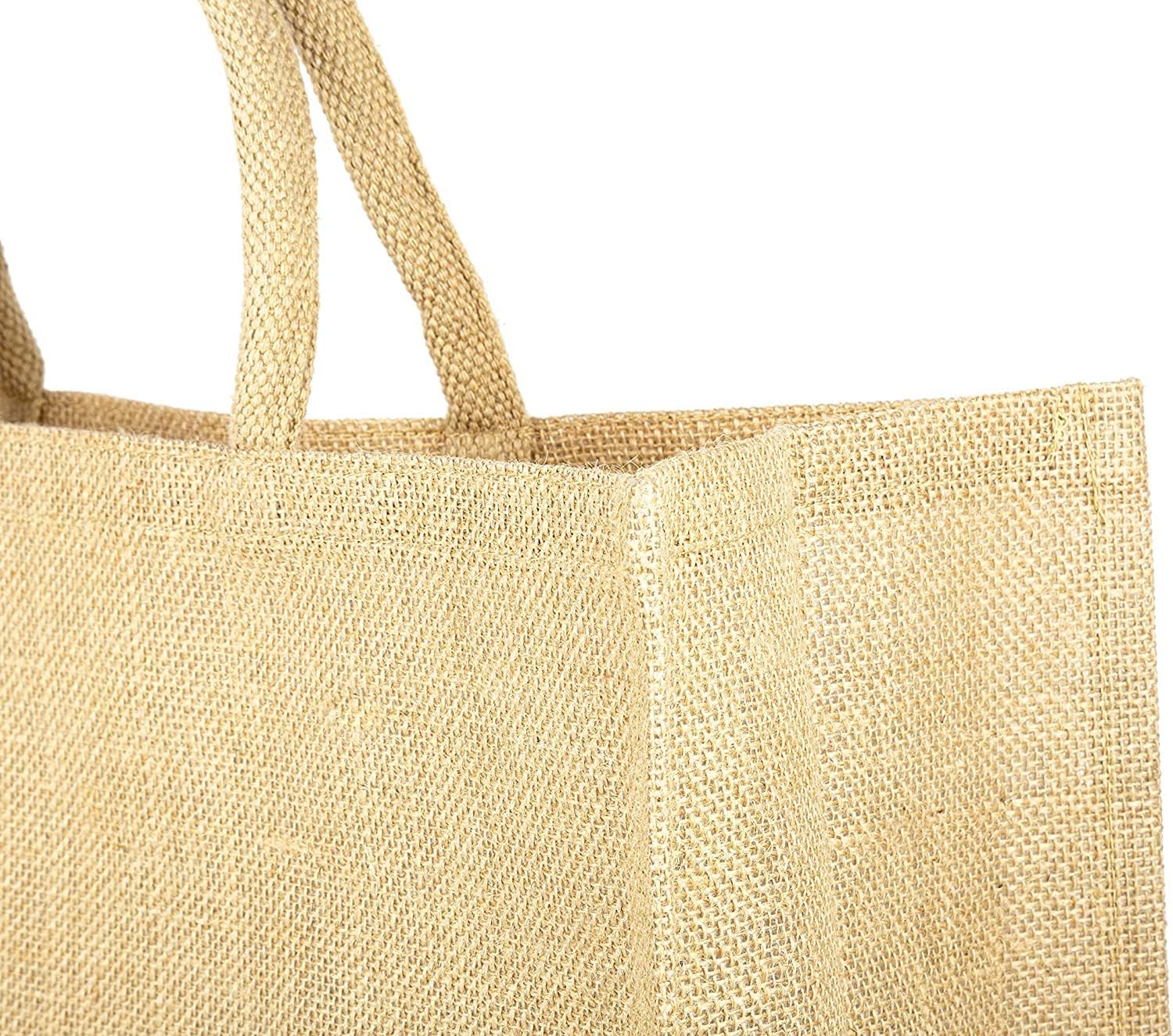 Bolsas de arpillera extra grandes, paquete de 2, compras de comestibles, diseño de frutas y verduras, ecológicas, asas de algodón, reutilizables y
