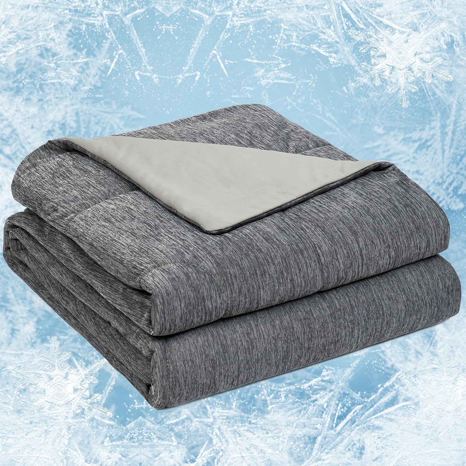 PHF Clever – Manta refrescante tamaño Queen, Arc-Chill Cold Tech – Manta de enfriamiento de tela para personas que duermen con calor y sudores