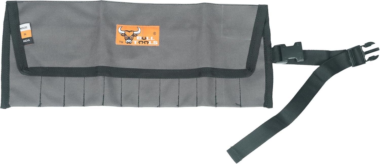 Tool Storage & Organizer Heavy Weight Dyed Duck Cotton Canvas Tool Roll 12 Pocket Wood Working & Carving