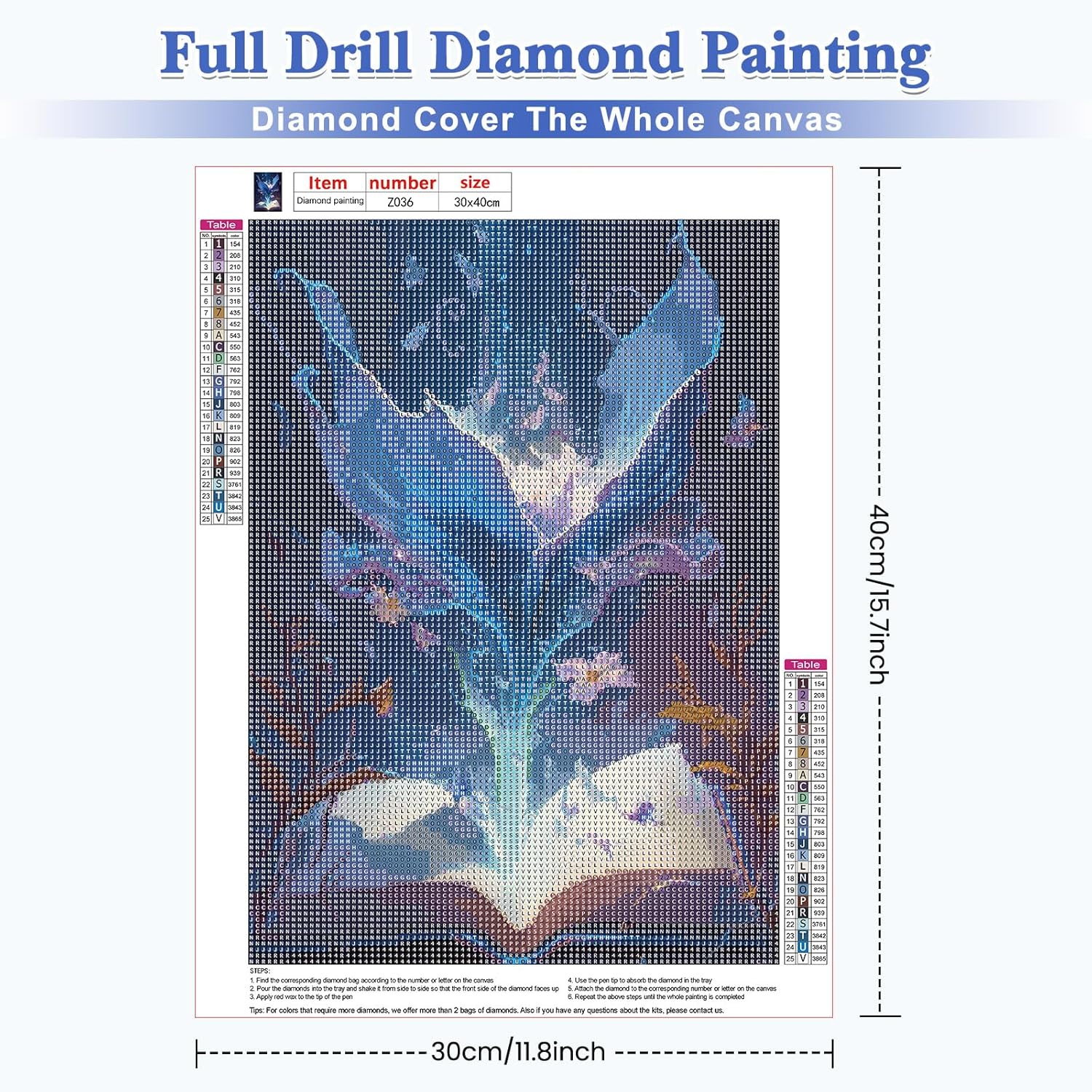 RICUVED Paquete de 4 pinturas artísticas de diamantes, kit de pintura de diamantes para adultos, arte de gemas de diamantes 5D, taladro redondo