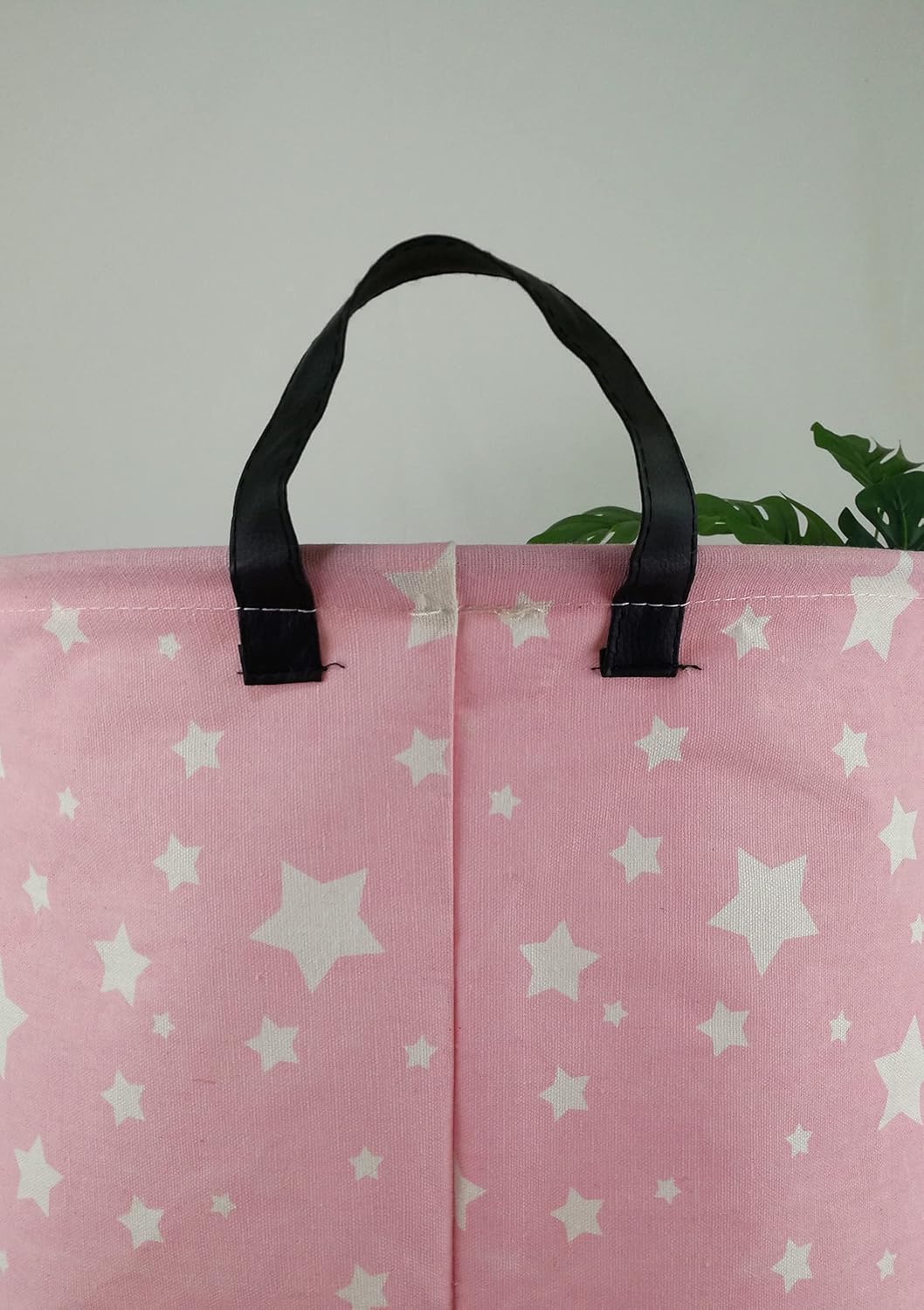 MAIZMZ Caja de almacenamiento grande impermeable ligera rosa cesta organizadora para lavandería de niños, contenedores de juguetes, cestas de