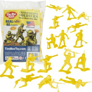 TimMee – Figuras de soldado de juguete de plástico para hombre, 48 piezas, hechas en Estados Unidos TimMee – Figuras de soldado de juguete de plástico para hombre, 48 piezas, hechas en Estados Unidos