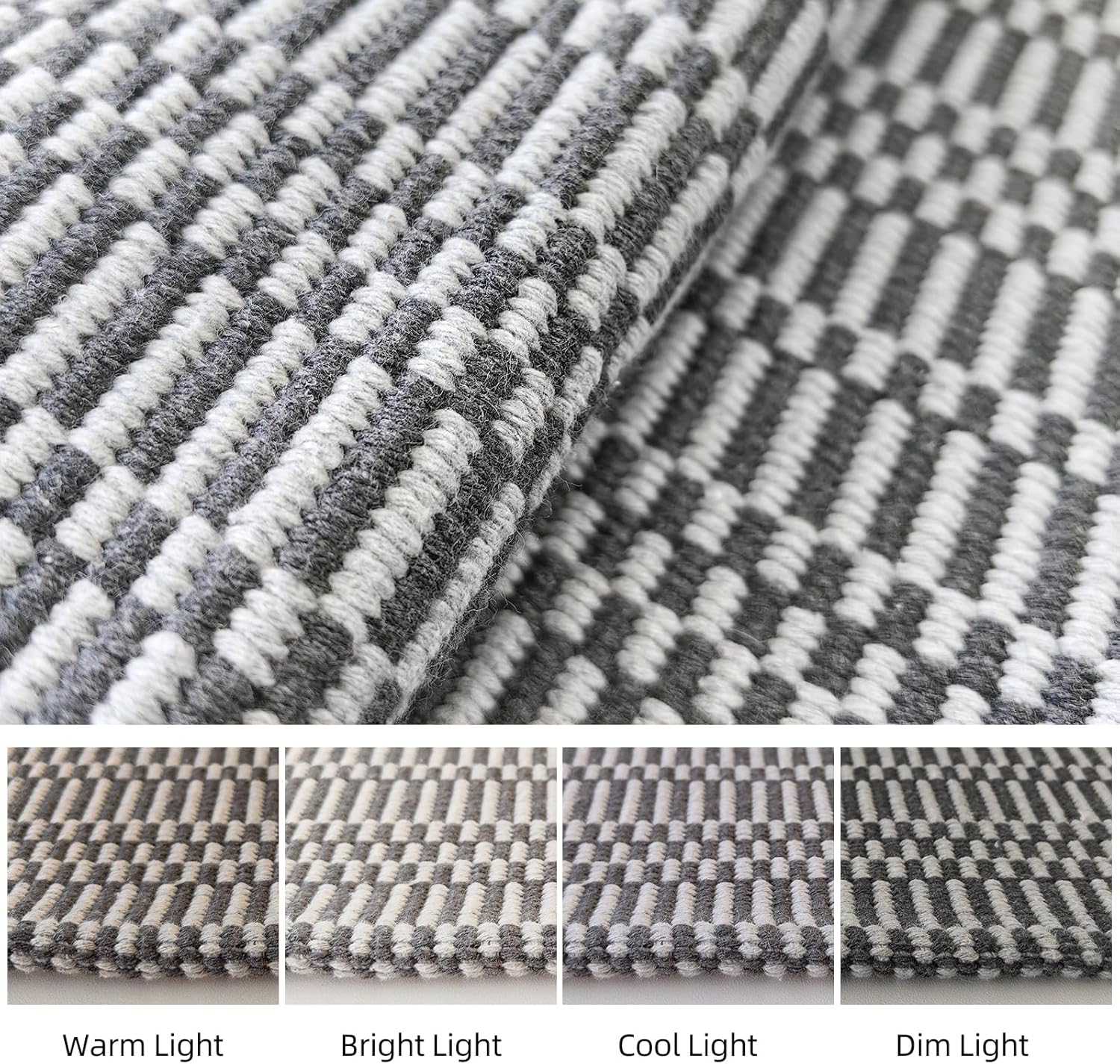KOZYFLY Alfombra de área lavable de 3 x 5 pies, estilo bohemio, tapete para puerta de interior, alfombra de cocina con respaldo de goma, alfombra de