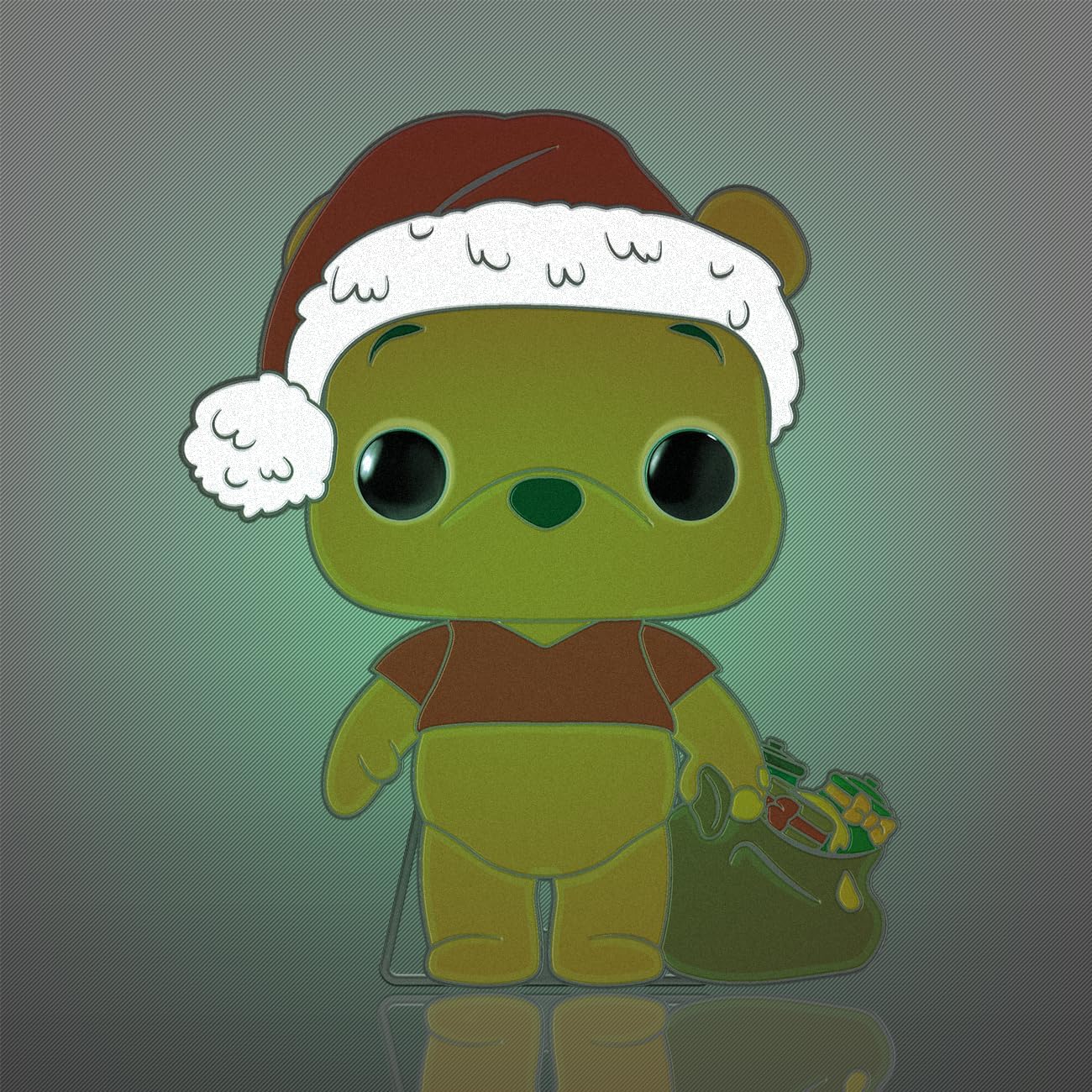 Funko Pop! Pin Disney Holiday – Winnie The Pooh con Chase (los estilos pueden variar)