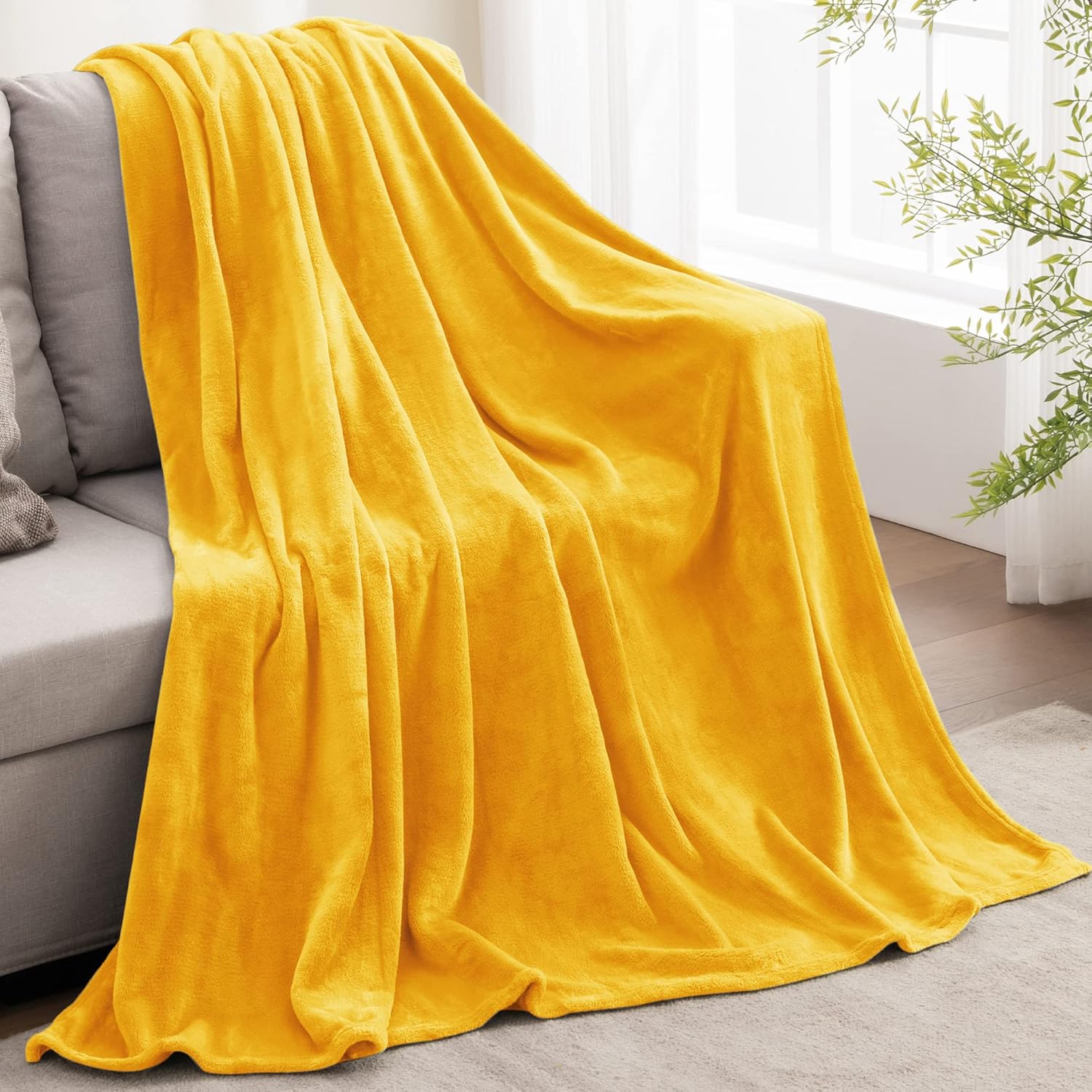 BEDELITE Manta de forro polar para sofá y cama, manta de felpa de microfibra difusa, mantas súper suaves y cálidas para el invierno