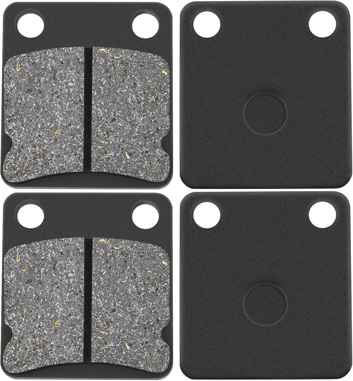 AHL Juego de pastillas de freno delantero semimetálicas para Kawasaki KVF360 A Prairie 360 (4×4) 2003-2010 KVF360 B Prairie 360 2003-2009 KVF400
