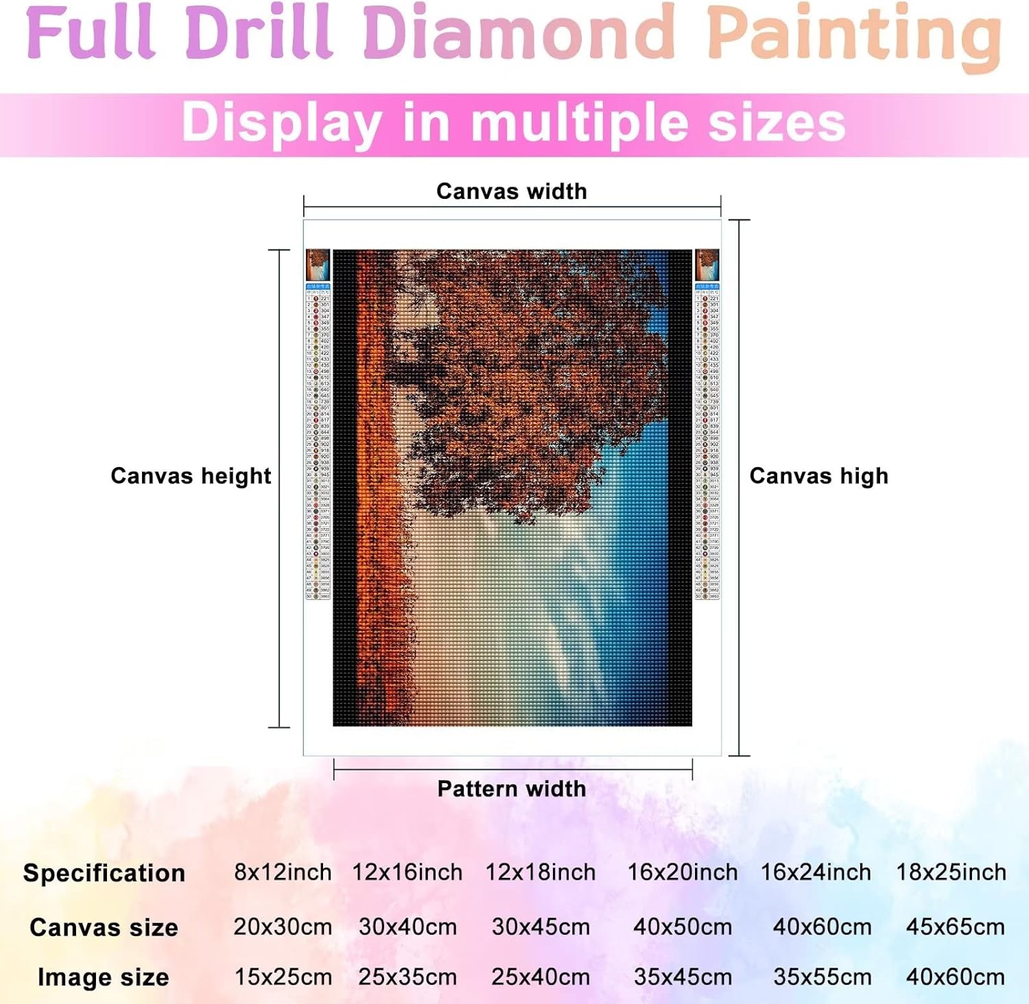 Kits de pintura de diamantes 5D para adultos, flores de jacinto, bordado completo, punto de cruz, pinturas de diamantes de imitación de cristal,