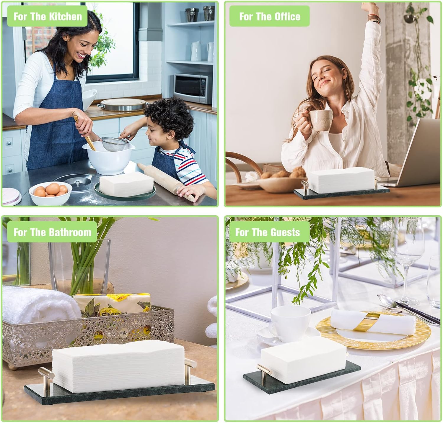 600 servilletas desechables para baño, servilletas blancas desechables, toallas de papel para invitados, toallas de mano suaves y absorbentes,