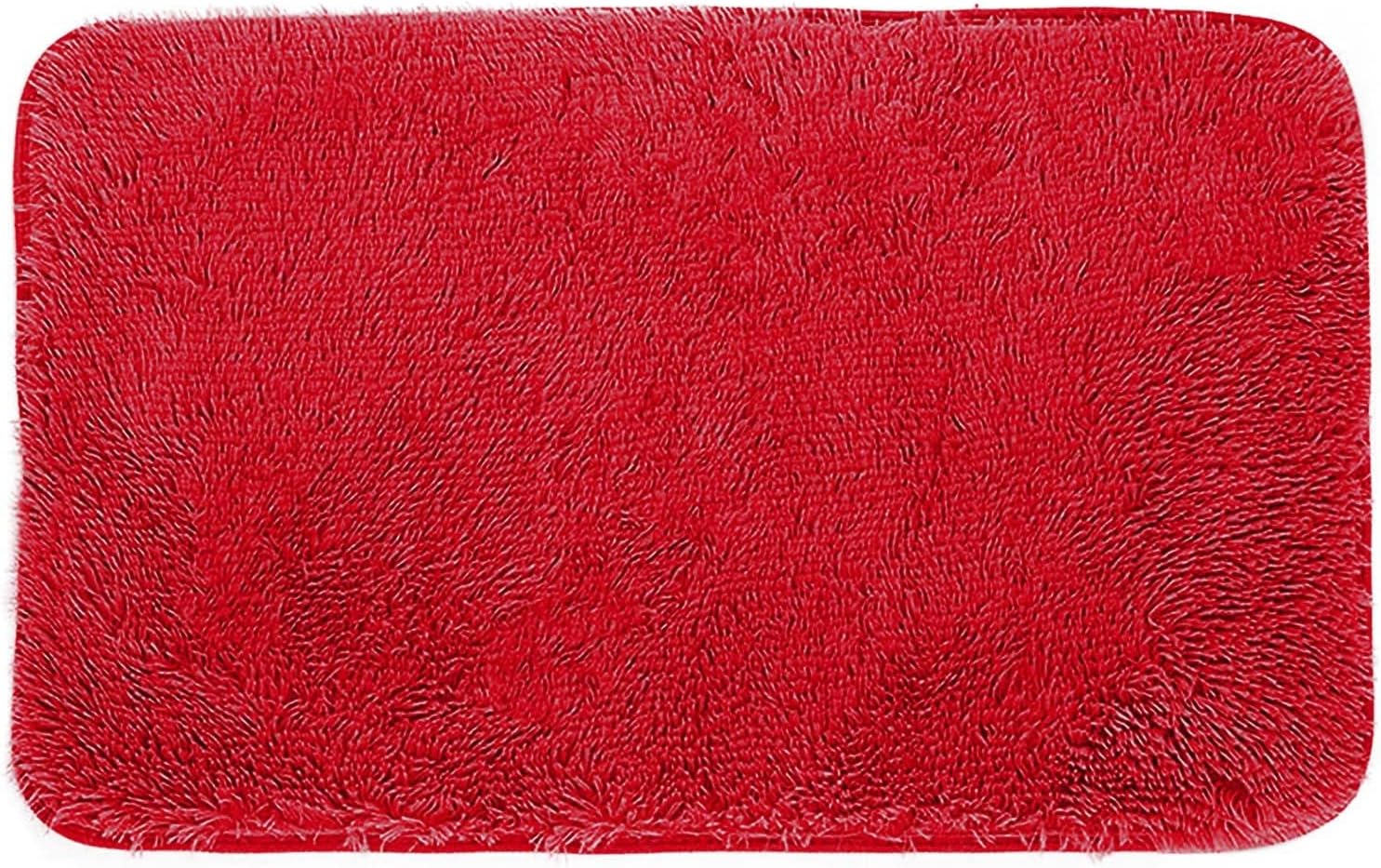 Alfombras de baño de felpa, alfombra roja de cocina, alfombra de bienvenida para sala de día, sala de estar, alfombras para el hogar, productos de