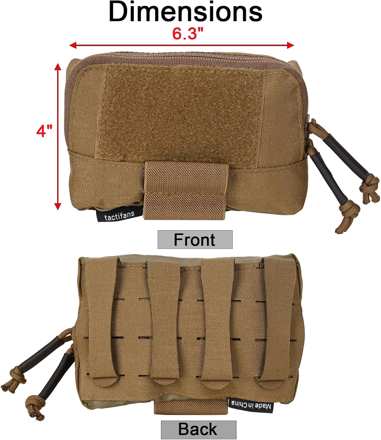 Molle – Bolsa táctica de administración para el pecho, pequeña bolsa de pecho Molle, bolsa para cinturón y chaleco táctico, panel organizador de