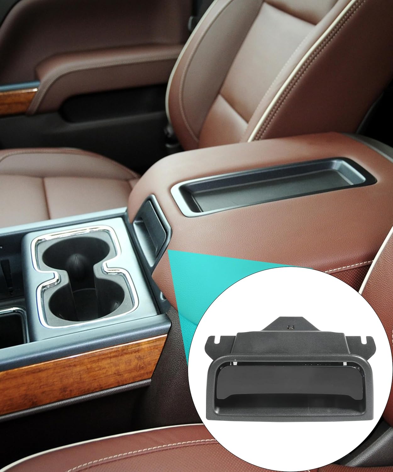 Pestillo de consola central, pestillo para reposabrazos de consola central, accesorios de automóvil para el reposabrazos de la consola, tapa y mango