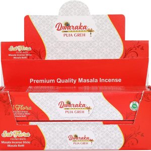 Varillas de incienso – Sai Flora, 100 varillas, totalmente naturales, sin químicos Varillas de incienso – Sai Flora, 100 varillas, totalmente naturales, sin químicos