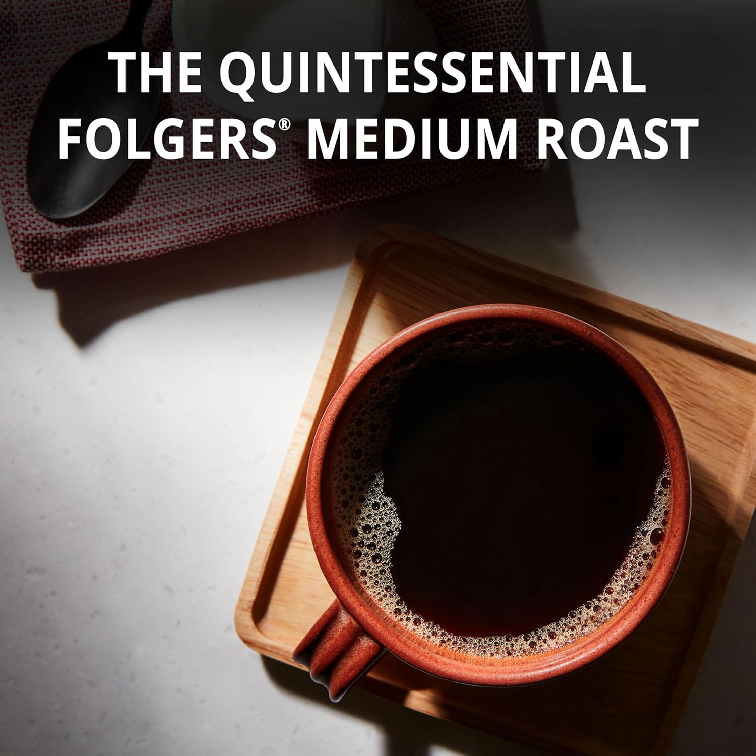 Folgers Café molido tostado medio clásico, 33.7 onzas (paquete de 6)