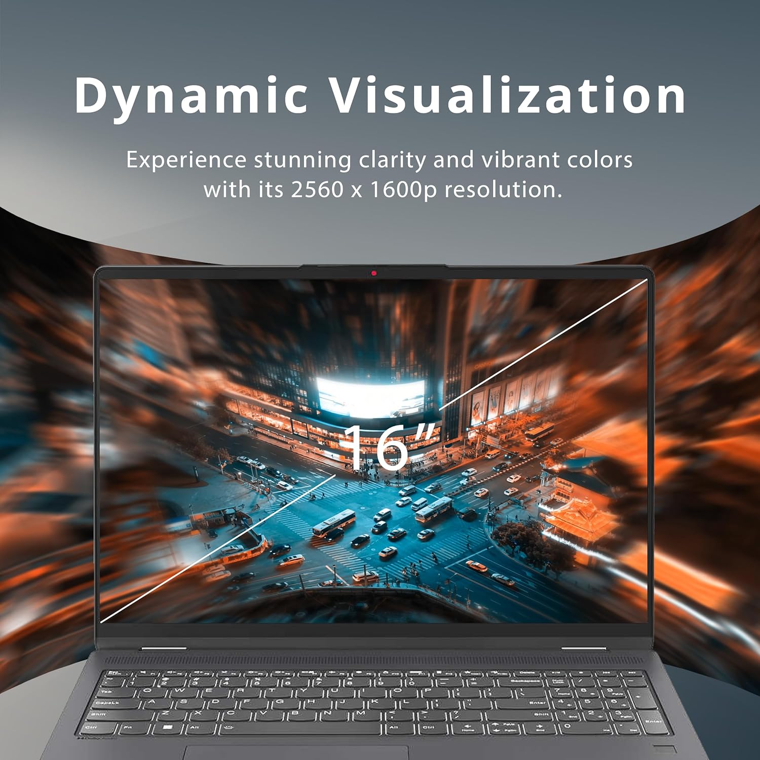 Lenovo IdeaPad Flex 5 – Laptop con pantalla táctil IPS 2 en 1 2.5K de 16 pulgadas, Intel Core i7-1255U, 16 GB de RAM, SSD de 1 TB, teclado