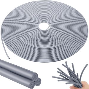 Backer Rod – Sello de espuma de goma para calafateo para juntas de expansión, para espacios y juntas (gris, 14 pulgadas x 50 pies) Backer Rod – Sello de espuma de goma para calafateo para juntas de expansión, para espacios y juntas (gris, 14 pulgadas x 50 pies)