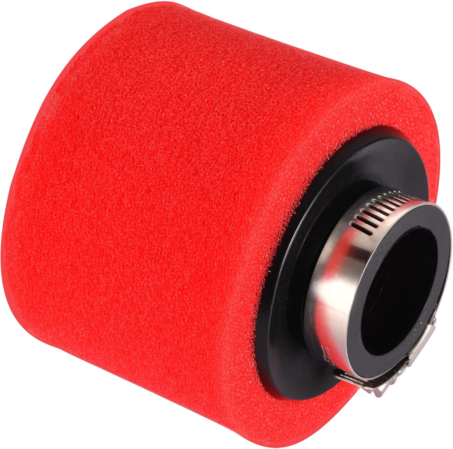 GOOFIT Filtro de aire de doble espuma roja de 1.378 in1.37 pulgadas para 50 cc, 70 cc, 90 cc, 125 c, la mayoría de motocicletas, ATV, ciclomotores,