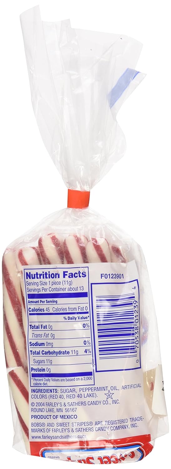 Bobs Sweet Stripes 5oz (3 paquetes)