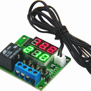 LM YN Módulo de termostato digital de 5 V CC de -58  a 257  Fahrenheit, pantalla de temperatura controlador de temperatura con relé de 20 A, sonda LM YN Módulo de termostato digital de 5 V CC de -58  a 257  Fahrenheit, pantalla de temperatura controlador de temperatura con relé de 20 A, sonda
