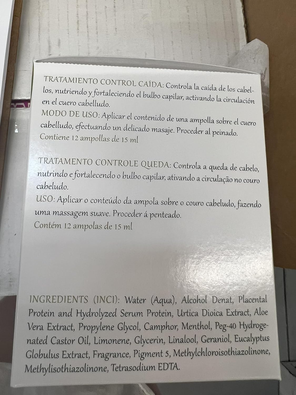 Kismera Tratamiento de crecimiento regenerador 12 aplicaciones