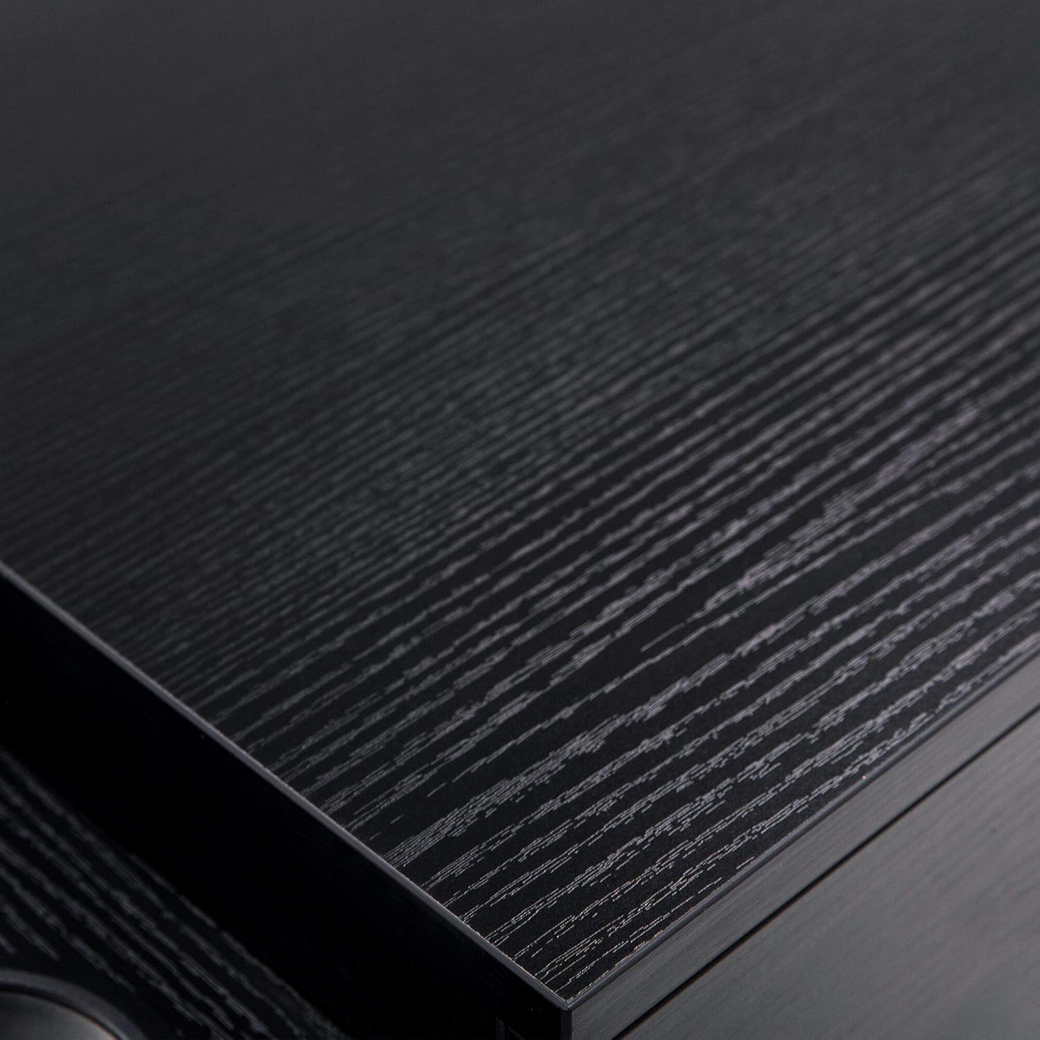BarberPub Gabinete de almacenamiento de salón Beauty Locker Soporte para secador de pelo Estilista Equipo de spa con cajón 2035 (negro)