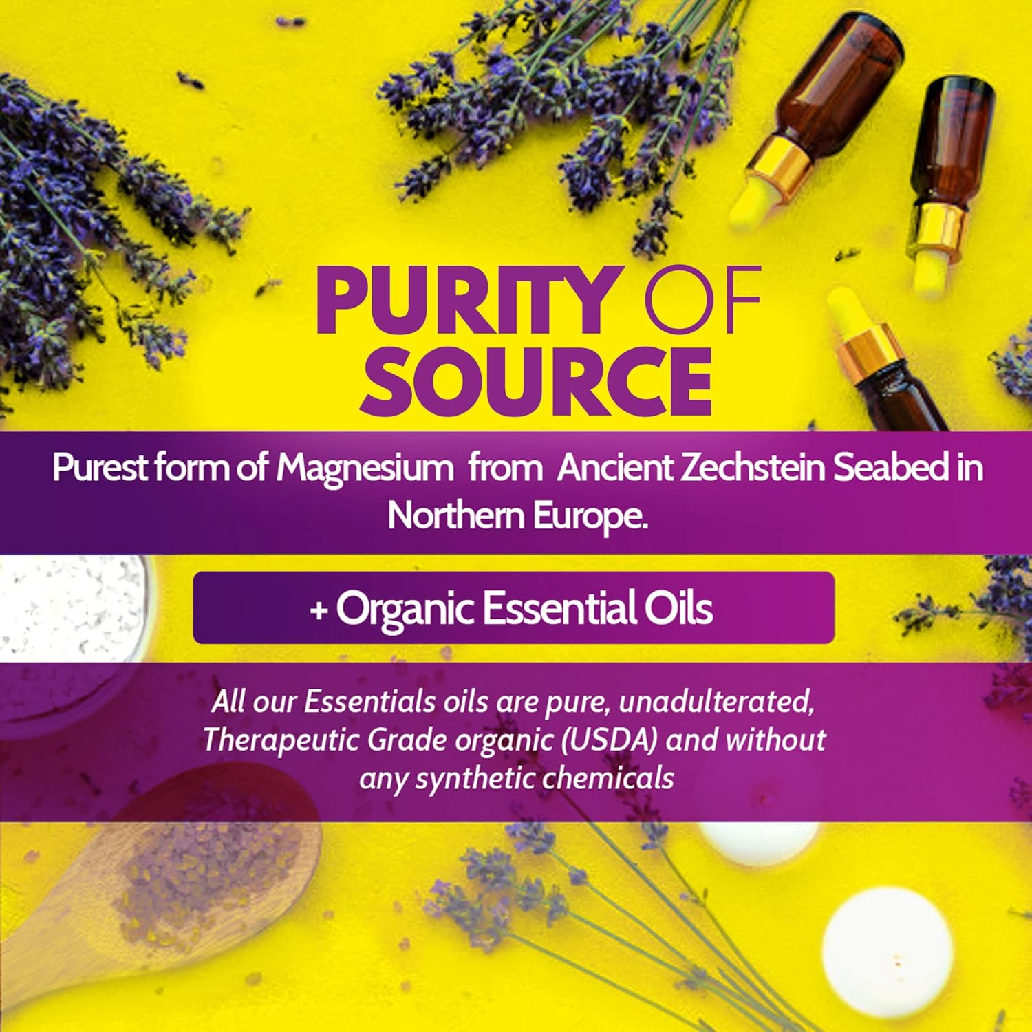 VAL Lombardi – Spray de aromaterapia de magnesio con menta y aceites esenciales, comodidad rápida para la tensión de la cabeza, fabricado en Estados