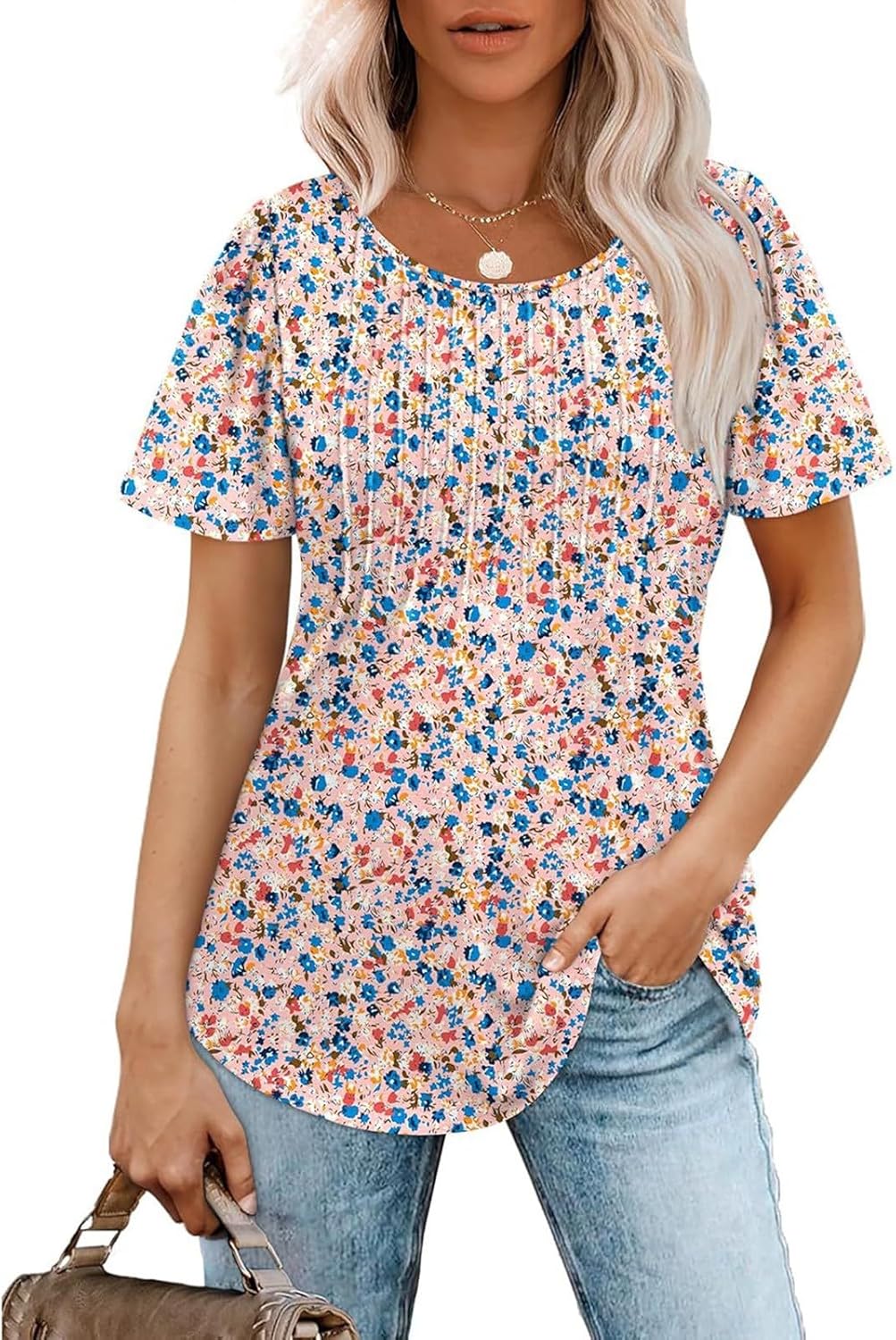 T Shirts for Women Sleeved Round Neck Game Day Letter Printed Top T Shirt Women’s Shirts Womens Basic Tops Sexy Tops
