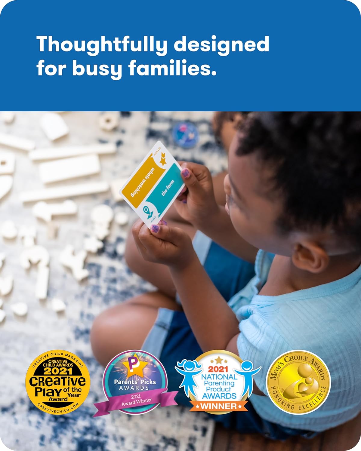SimplyFun Asymbol – Un juego de comunicación donde los jugadores desafían su creatividad e imaginación – 3 a 6 jugadores – Un juego para niños a