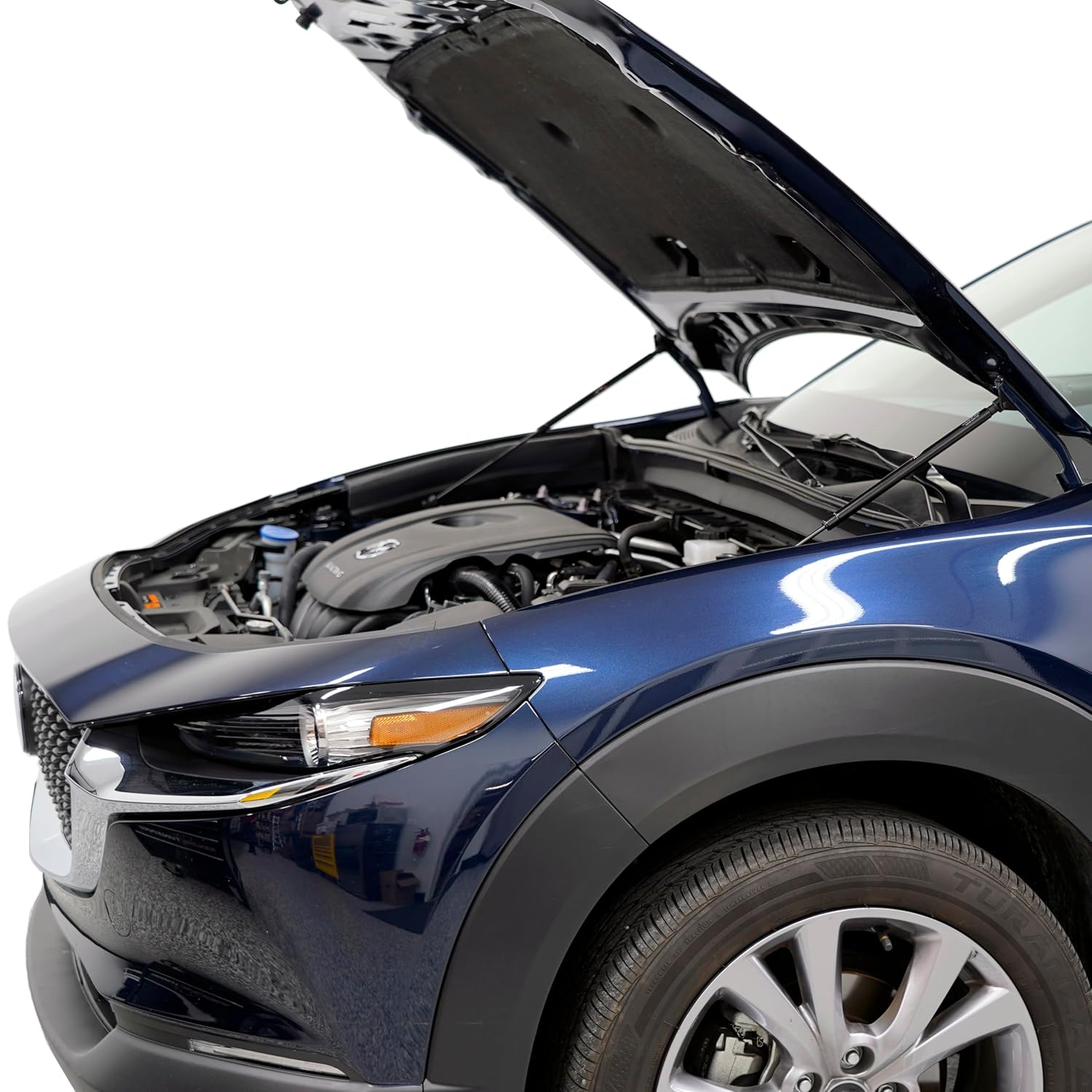 Redline Tuning 21-26014-02 Hood QuickLIFT Plus Sistema compatible con Mazda CX-30 2019+ (todos los componentes negros)