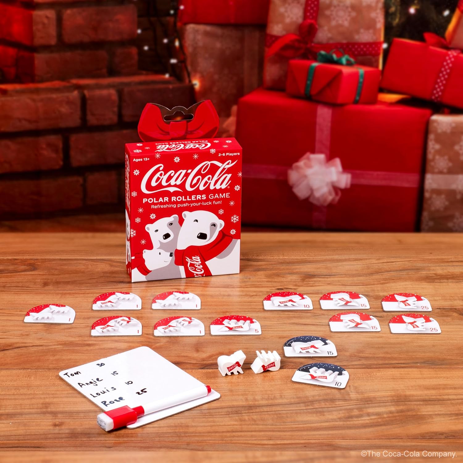 Funko Juego de rodillos polares Coca-Cola para 2-6 jugadores