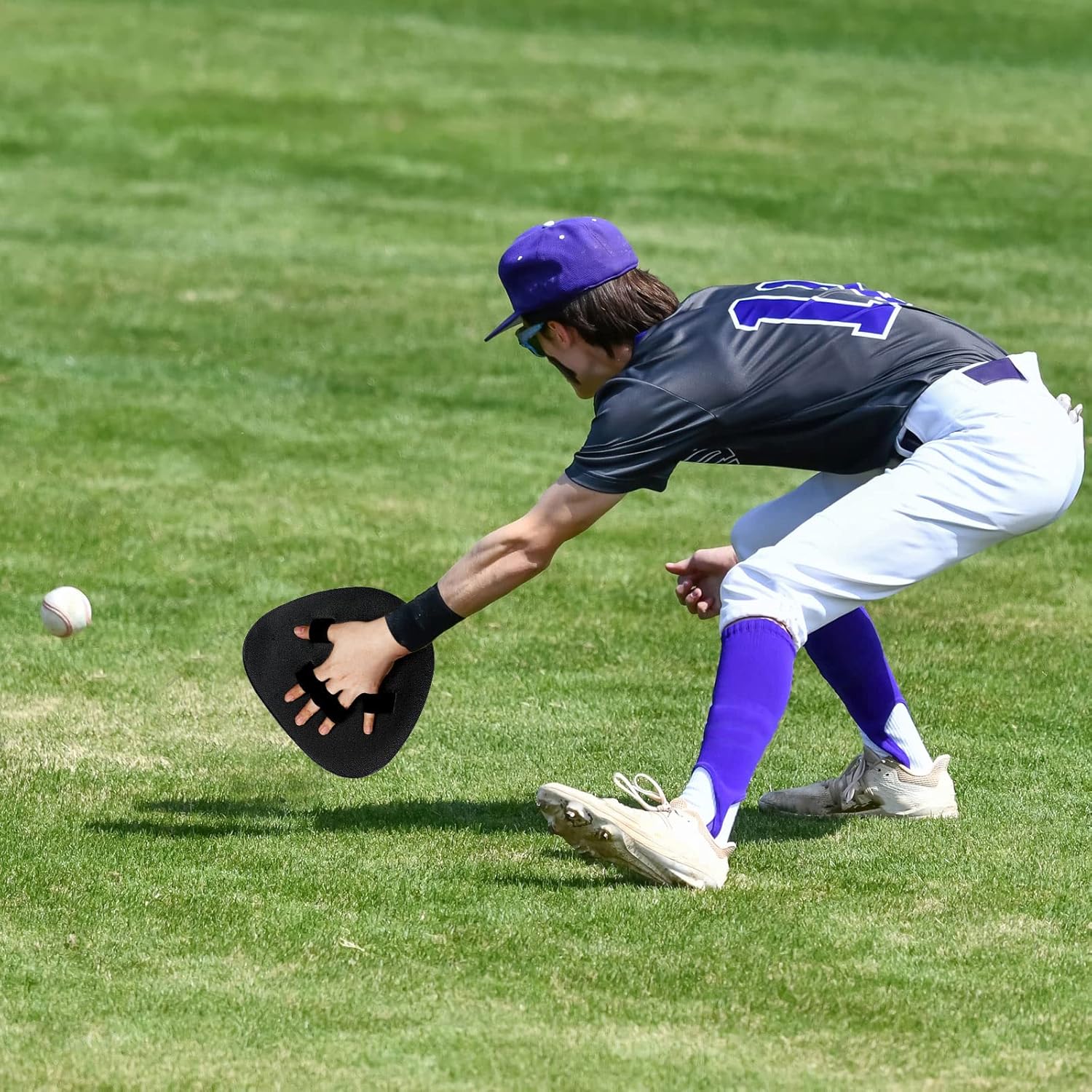 Guantes de entrenamiento de béisbol, guantes de entrenamiento de campo de espuma, guantes de entrenamiento de campo de béisbol para manos rápidas,