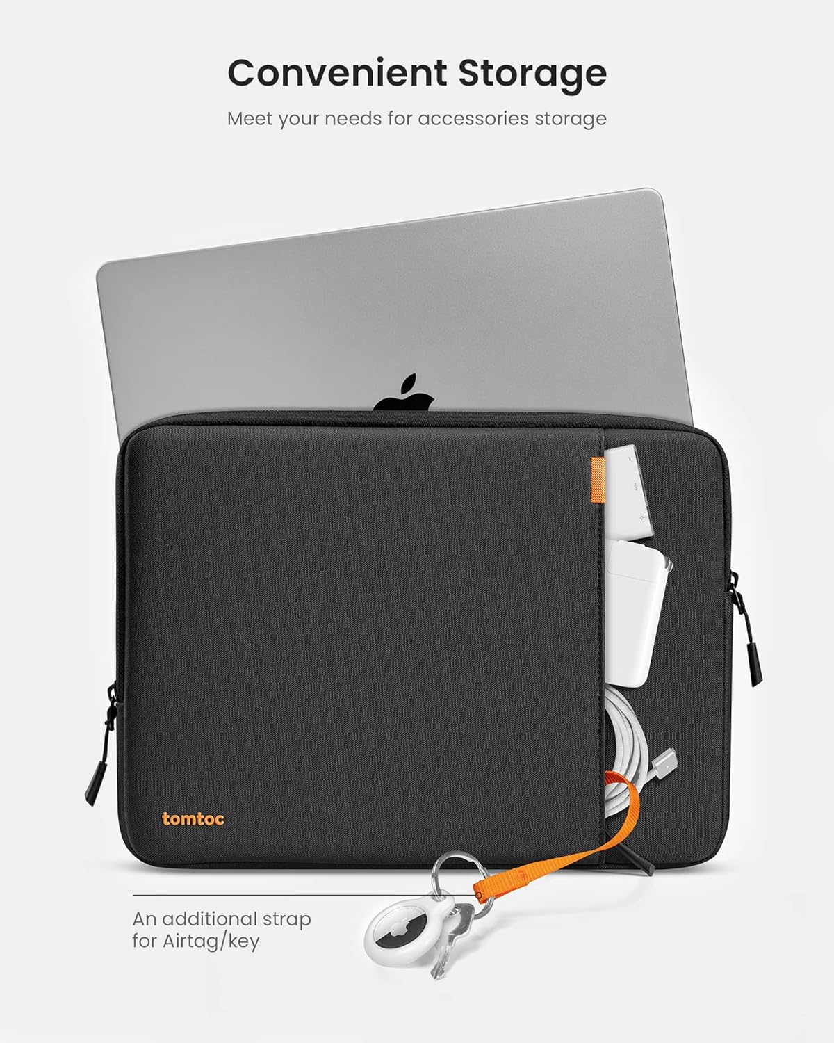 tomtoc Juego de fundas protectoras 360 para MacBook Air M2 A2941 2023 de 15 pulgadas Microsoft Surface de 15 pulgadas, Dell XPS 15 Plus, bolsa