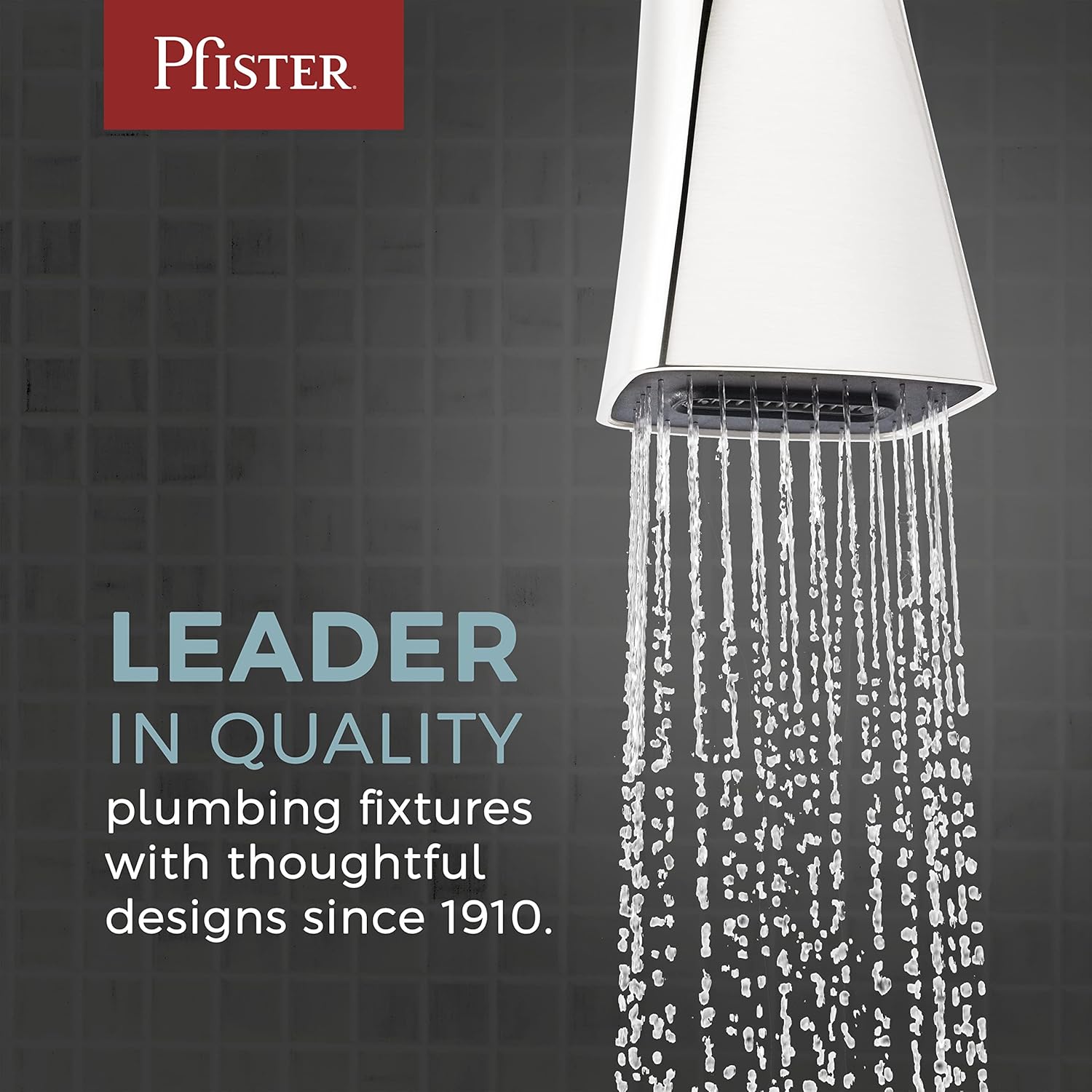 Pfister Capistrano LF048CSOGS – Grifo para lavabo de baño, centro de 4 pulgadas, 2 asas, 3 agujeros, acabado de níquel cepillado de defensa contra