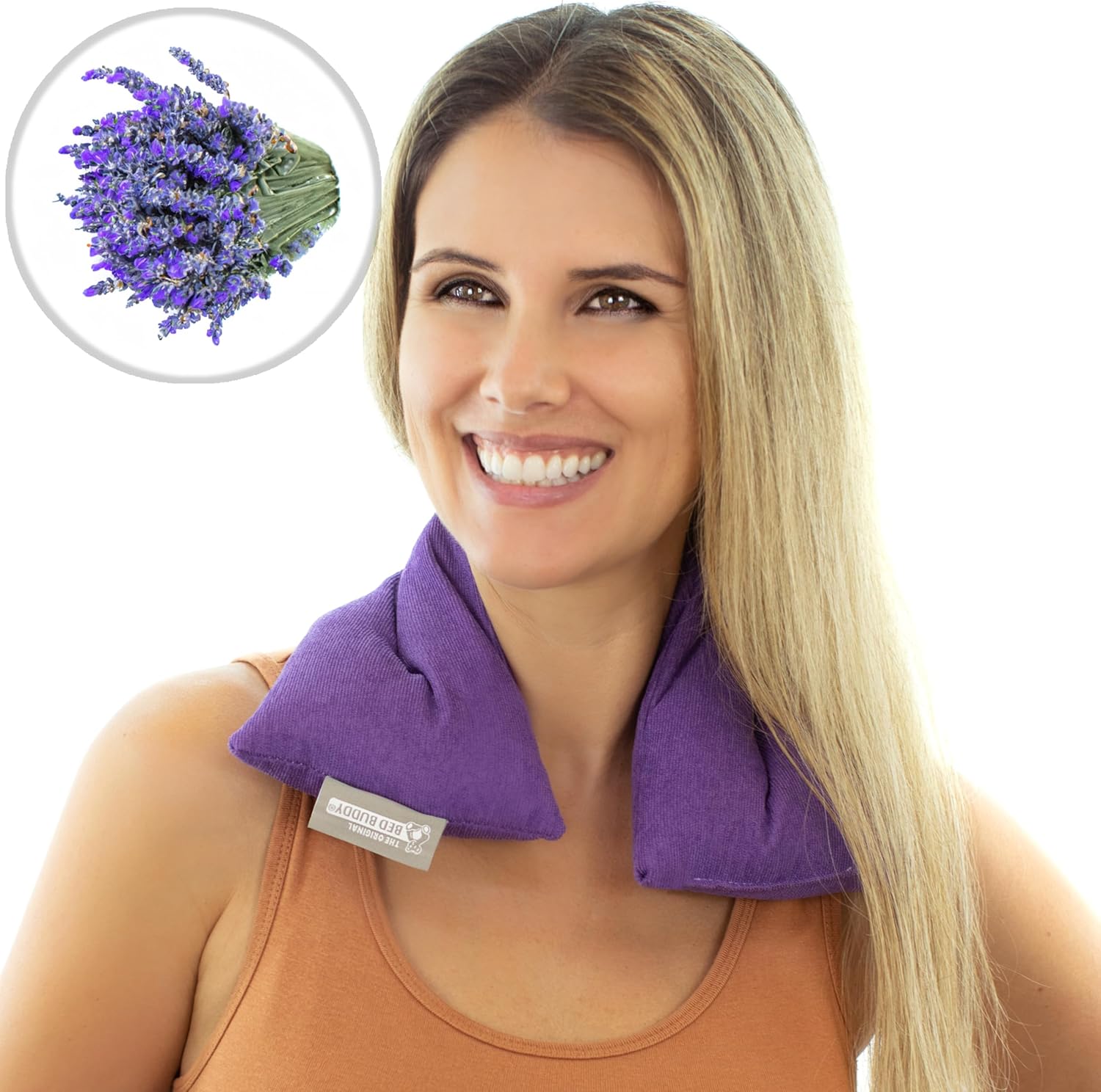 Bed Buddy Almohadilla térmica para microondas para músculos doloridos, paquete de 3 todos los aromas, paquete de regalo de envoltura cómoda,