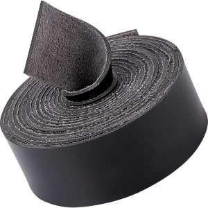 GORGECRAFT Tira de correa de cuero de 1 pulgada de ancho 6.6 ft de largo de grano de cuero negro, cordón plano de una sola cara para manualidades, GORGECRAFT Tira de correa de cuero de 1 pulgada de ancho 6.6 ft de largo de grano de cuero negro, cordón plano de una sola cara para manualidades,