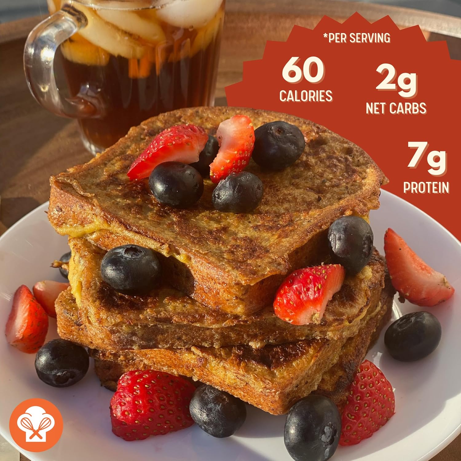 Low Carb Avenue – Pan artesanal Keto  0.17 oz de proteína y 0.07 oz de carbohidratos netos  Bajo en calorías, vegano, sin azúcar  Pan de pan fresco,