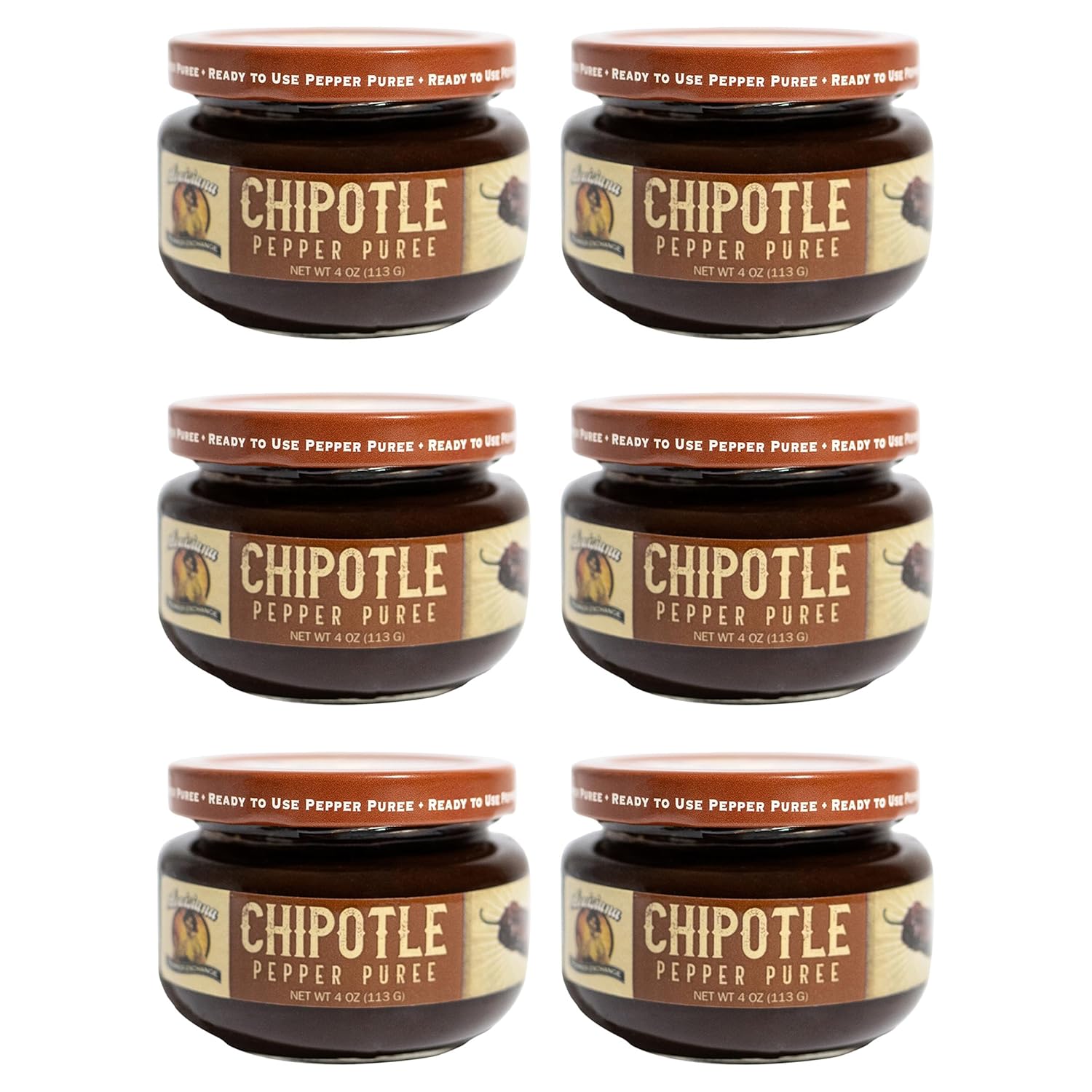 Louisiana Pepper Exchange Chipotle – Salsa de puré de pimienta, picante, ahumado, condimento de sabor dulce para adobo, aderezo rancho, barbacoa,