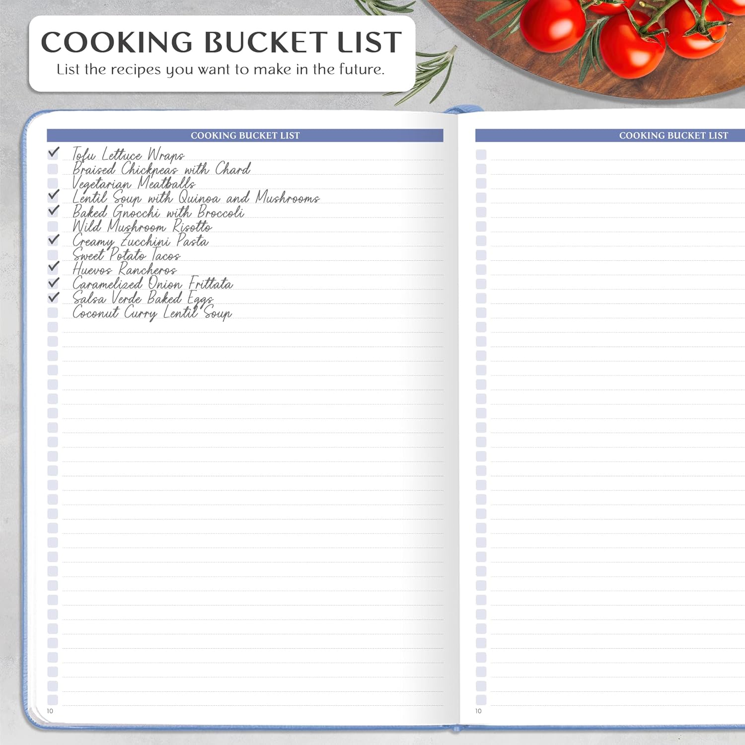 Libro de recetas Legend  Libro de cocina familiar en blanco para escribir en tus propias recetas  Diario de cocina vacío  Cuaderno de cocina